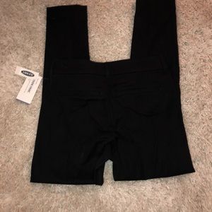 Old navy skinny black work pants